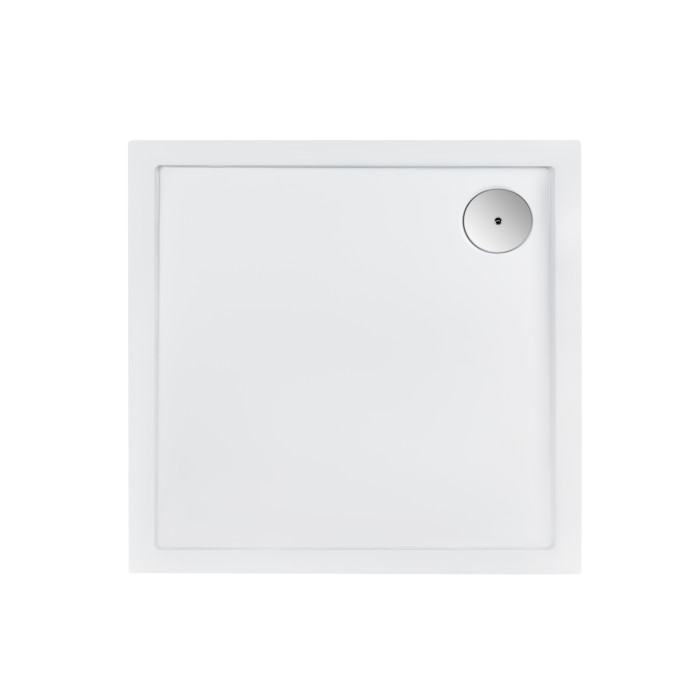 Душовий піддон Qtap Tern 308812C 80x80x12 см + сифон (TERN308812C)