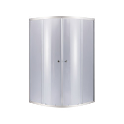Душова кабіна Lidz Latwa SC90x90.SAT.HIGH.GR, скло тоноване 4 мм без піддона (LLSC9090SATHIGHGR2)