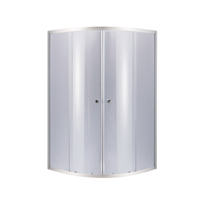 Душова кабіна Lidz Latwa SC90x90.SAT.HIGH.GR, скло тоноване 4 мм без піддона (LLSC9090SATHIGHGR2)