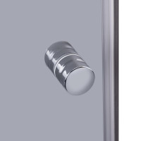 Душова кабіна Lidz Latwa SC90x90.SAT.HIGH.GR, скло тоноване 4 мм без піддона (LLSC9090SATHIGHGR2)
