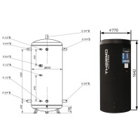 Теплоаккумулятор Thermo Alliance TA-ТАМ-00500 с изоляцией 60 мм (TAТАМ0050060)