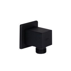 Підключення для шланга Qtap Spojeni прямокутне QT809810842857NB Black Matt (QT809810842857NB)