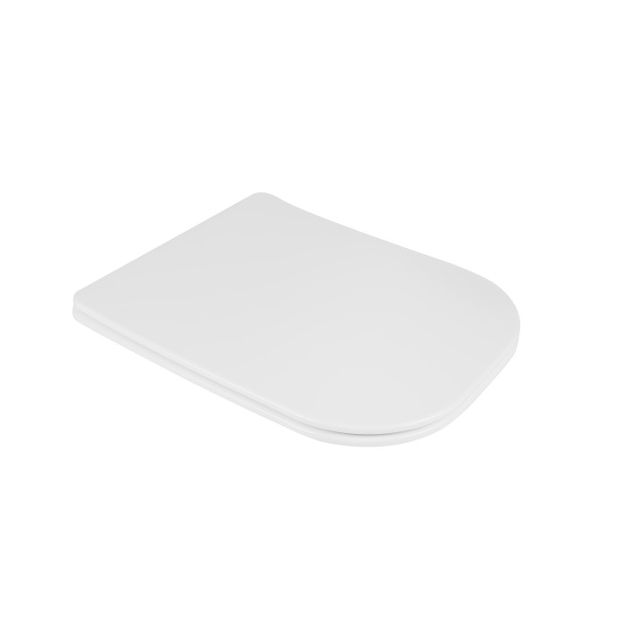 Сидіння для унітаза Qtap Presto з мікроліфтом Slim QT26992615EW (QT26992615EW)