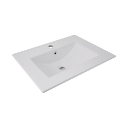 Раковина Qtap Albatross 620х460х180 White без донного клапану QT01113060CW1 (QT01113060CW1)