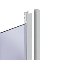 Душова кабіна Lidz Latwa SC90x90.SAT.LOW.GR, скло тон. 4 мм + Lidz Душовий піддон KAPIELKA ST90x90x15 (LLASC9090SLGSET)