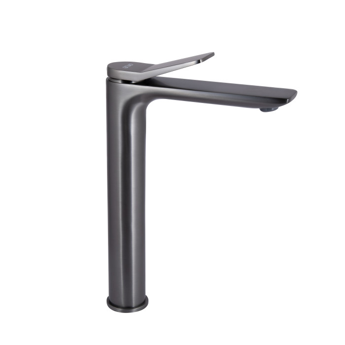 Змішувач для раковини Qtap Presto високий QTPRE269GRP45582 Graphite (QTPRE269GRP45582)