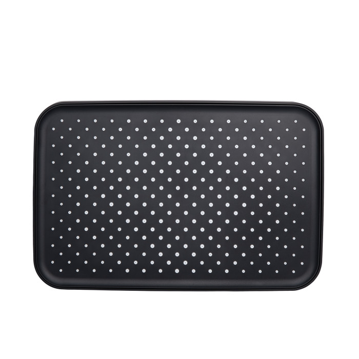 Лійка для верхнього душу Qtap Hlavova 330х220 мм прямокутна QTHLA107BLM45945 Black Matt (QTHLA107BLM45945)