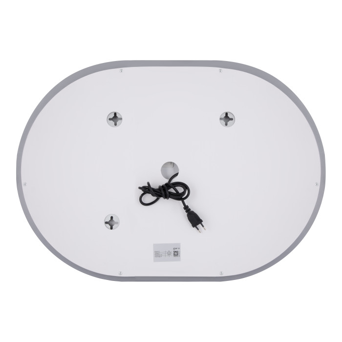 Дзеркало Qtap Gemini 500х700 з LED-підсвічуванням Touch, з антизапотіванням, з димером, рег. темп. кольору (3000-6500K) Reverse QT2578R5070 (QT2578R5070)