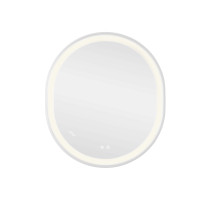Дзеркало Qtap Gemini 800х700 з LED-підсвічуванням Touch, з антизапотіванням, з димером, рег. темп. кольору (3000-6500K) Reverse QT2578R8071W (QT2578R8071W)
