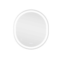 Дзеркало Qtap Gemini 800х700 з LED-підсвічуванням Touch, з антизапотіванням, з димером, рег. темп. кольору (3000-6500K) Reverse QT2578R8071W (QT2578R8071W)