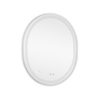 Дзеркало Qtap Gemini 800х700 з LED-підсвічуванням Touch, з антизапотіванням, з димером, рег. темп. кольору (3000-6500K) Reverse QT2578R8071W (QT2578R8071W)