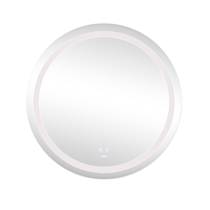 Дзеркало Lidz Aria R800 з LED-підсвічуванням Touch, з антизапотіванням, з димером, рег. яскравості LD78LR800 (LD78LR800)