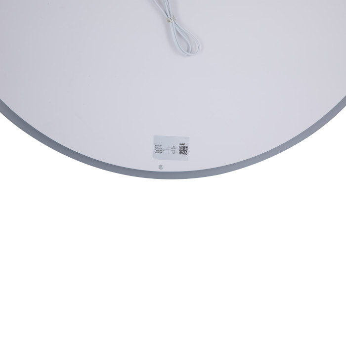 Дзеркало Lidz Aria R800 з LED-підсвічуванням Touch, з антизапотіванням, з димером, рег. яскравості LD78LR800 (LD78LR800)