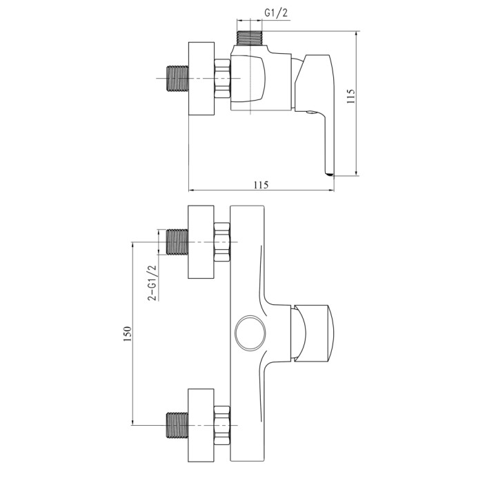Комплект Brinex 40W 1+1=3 (BRIN40W01046427)
