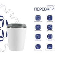 Унітаз підлоговий Qtap Freedom інклюзивний безбачковий Rimless безобідковий з сидінням Soft-close WHITE QT22223368W (QT22223368W)