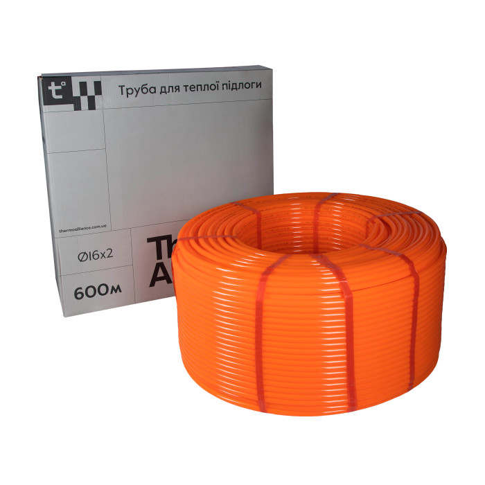 Труба PEX-A EVOH Orange 16х2мм (600м) Spain ()