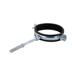 Хомут Thermo Alliance Standart 3" з чорною гумою (D87-92 мм) SD10076B (SD10076B)