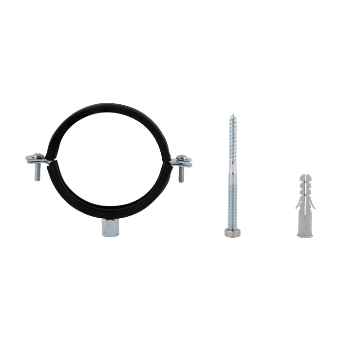 Хомут Thermo Alliance Standart 3" з чорною гумою (D87-92 мм) SD10076B (SD10076B)