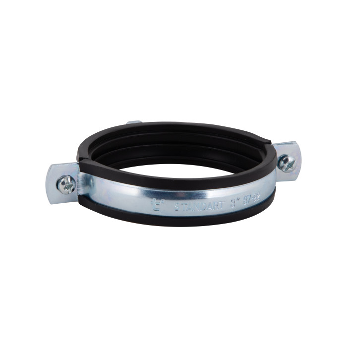 Хомут Thermo Alliance Standart 3" з чорною гумою (D87-92 мм) SD10076B (SD10076B)