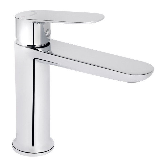 Змішувач для раковини Qtap Evia QTEVI2701CRM47576 Chrome (QTEVI2701CRM47576)
