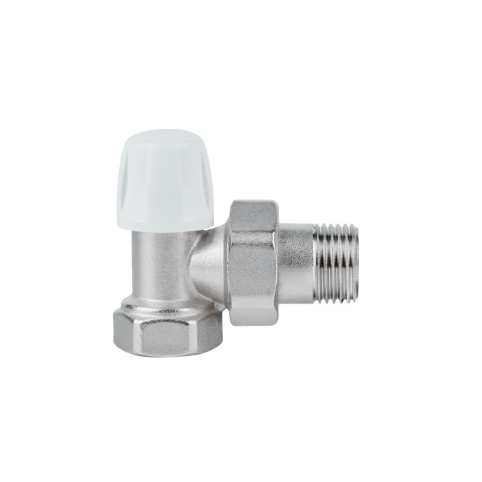 Кран радіаторний Icma 1/2" кутовий без ручки №805 (82805AD06)