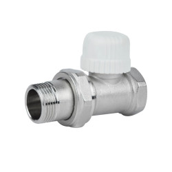 Кран радіаторний Icma 3/4" 28х1,5 прямий №775 (82775AE06)