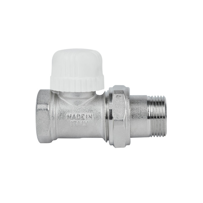Кран радіаторний Icma 3/4" 28х1,5 прямий №775 (82775AE06)