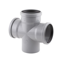 Хрестовина каналізаційна TA Sewage 110 90° (CZ110005)