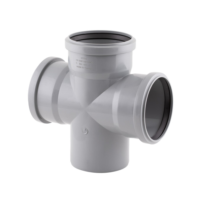 Хрестовина каналізаційна TA Sewage 110 90° (CZ110005)