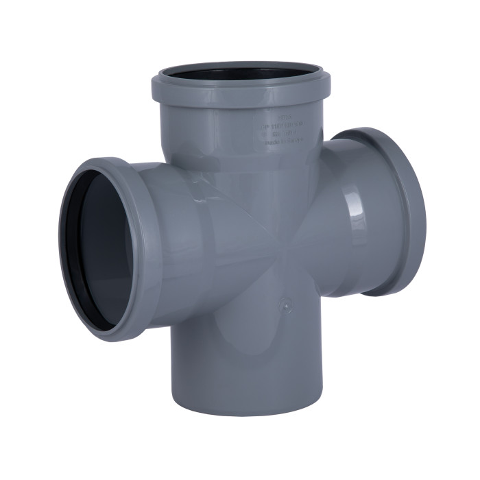 Хрестовина каналізаційна TA Sewage 110 90° (CZ110005)