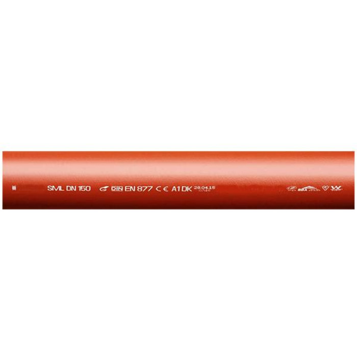 Труба чавунна Halifax Soil SML Ø 50×3000 мм HS2001