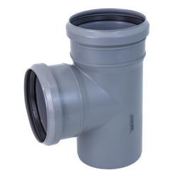 Трійник каналізаційний Valrom Easy KIT Ø 50×40/45° мм 15100805045