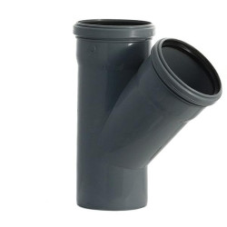 Трійник каналізаційний Reiger Triple Safe Ø 110×110/45° мм 6544675