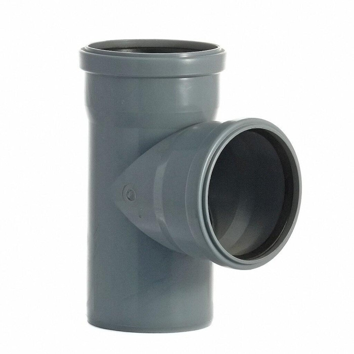 Трійник каналізаційний Reiger Triple Safe Ø 110×110/87,5° мм 6544678