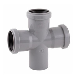 Хрестовина каналізаційна Reiger Triple Safe Ø 50×50×50/87,5° мм 6545817