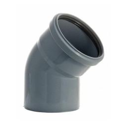 Коліно каналізаційне Reiger Triple Safe Ø 110/45° мм 6544670