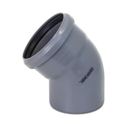 Коліно каналізаційне Valrom Easy KIT Ø 75/67° мм 15044307567