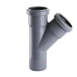 Трійник каналізаційний Reiger Triple Safe Ø 50×50/45° мм 6544674