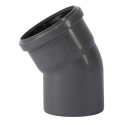Коліно кналізаційне Ostendorf HT Safe Ø 125/15° мм 176100