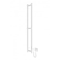Рушникосушка Hygge Family електрична Slim, 1170х140х80мм, таймер-регулятор, сталь, білий матовий
