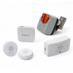 Система захисту від потопу для роз.будинку Tervix ZigBee Water Stop Premium на 1 трубу 1/2" (4912621)