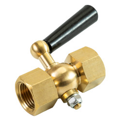 3-ход. запірний кран для манометра (муфта-муфта) Tervix Pro Line M2 Valve PN 16, 1/2"х1/2" (332112)
