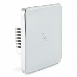 Розумний сенсорний вимикач Tervix Pro Line ZigBee Touch Switch (1 клавіша), без нуля (432131)