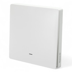 Розумний клавішний вимикач Tervix Pro Line ZigBee Push Switch (1 клавіша), без нуля (432111)