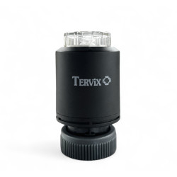 Термопривід Tervix ProLine Egg 2, нормально-закритий, чорний M30*1.5, 230 В (217030)