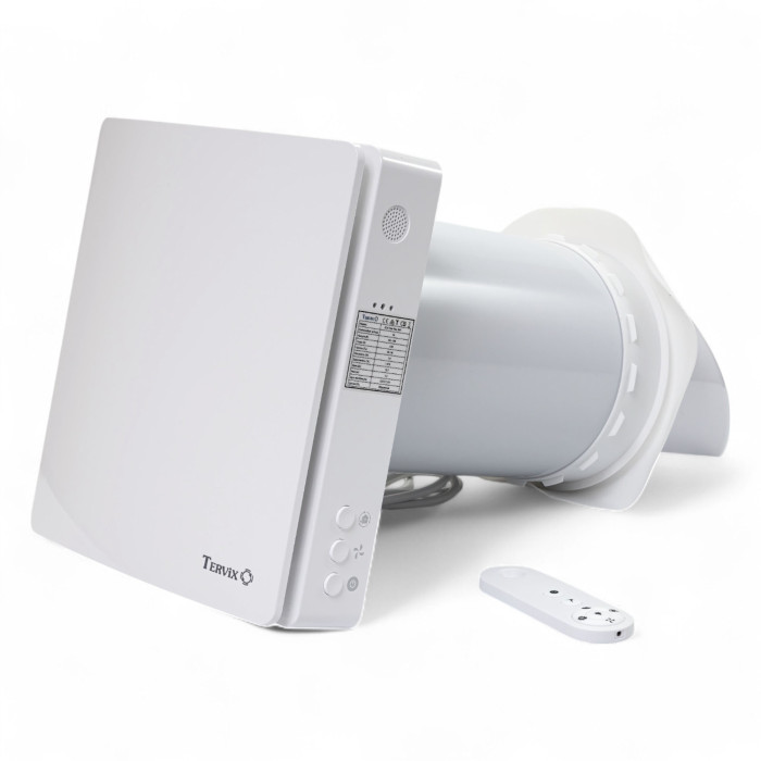 Побутовий рекуператор повітря з датчиком СО2 Tervix Pro Line ECO Pair Plus WiFi (487421)