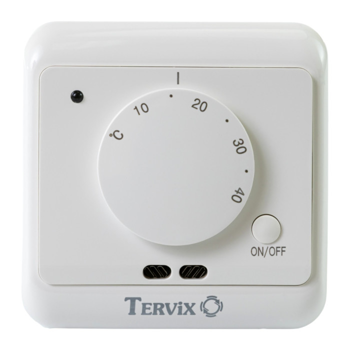 Термостат для водяної / електричної теплої підлоги Tervix Simple (101031)
