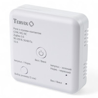 Розумний перемикач Tervix Pro Line ZigBee Dry Contact On/Off (реле з "сухим" контактом) (431181)
