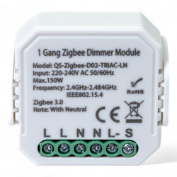 Умный выключатель - регулятор Tervix Pro Line ZigBee Dimmer (1 клавиша) (435121)