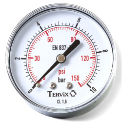 манометр Tervix Pro Line 63 0-4 бар 1/4" акс. (355611)